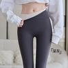 High-Waisted Cashmere Silk Yoga Pants with Tummy Control - Seamless Shark Skin Outerwear for Autumn/Winter 2025.