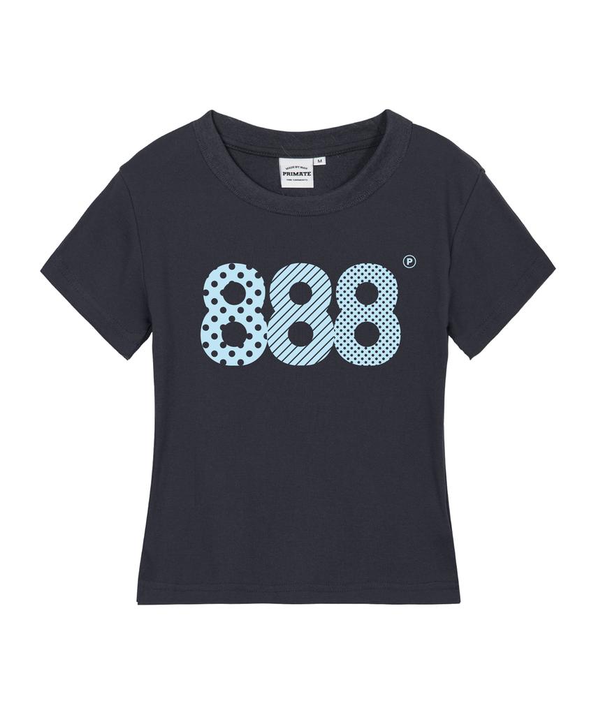 PRIMATE Aspect Number.888 Women'S Slim Fit Short Sleeve T-Shirt 5 Colors