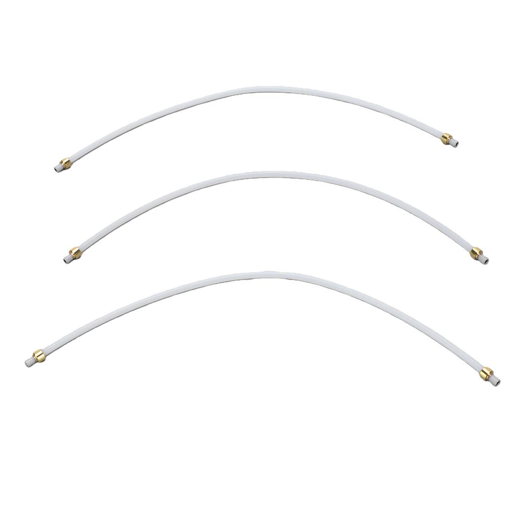 3PCS Milk Tube Fit for Delonghi Coffee Machine 4mm Stainless Steel Plastic Milk Frother Hose Tubing Coffee Machine