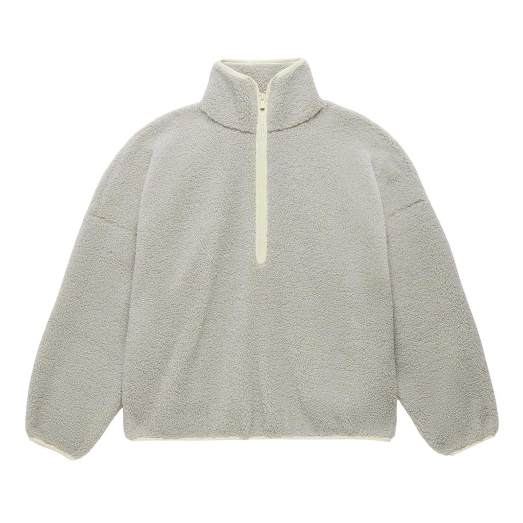adidas Mens Performance Half Zip Oversized Sweatshirt