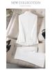 Women's Professional Suit Set: Elegant Spring/Autumn Attire for College Interviews & Hotel Manager Uniform.