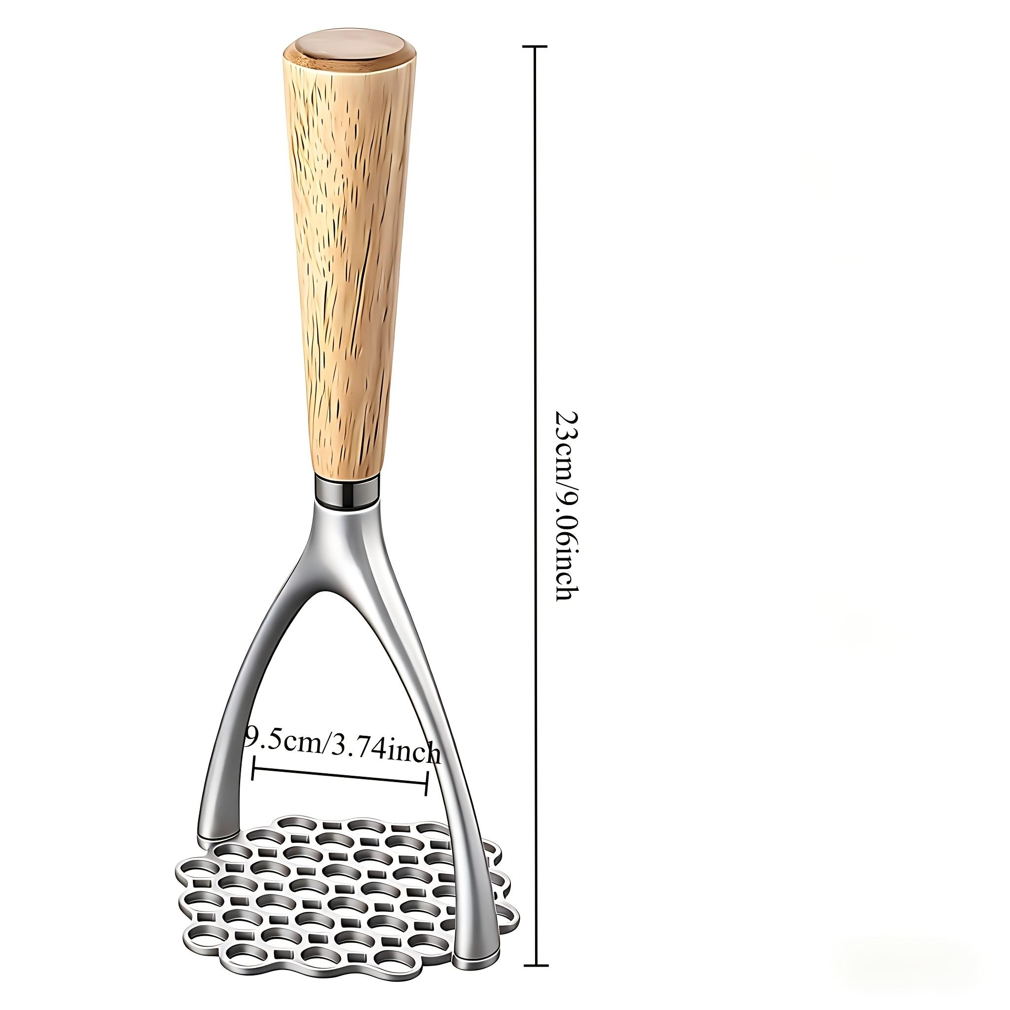 1pcs Potato Press, Multifunctional Potato Grinder, Potato Crusher, Potato Sieve, Circular Handheld Kitchen Press Tool Potato masher 1pc