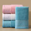 Soft, Thick Pure Cotton Face Towels - Absorbent and Gentle for Adults