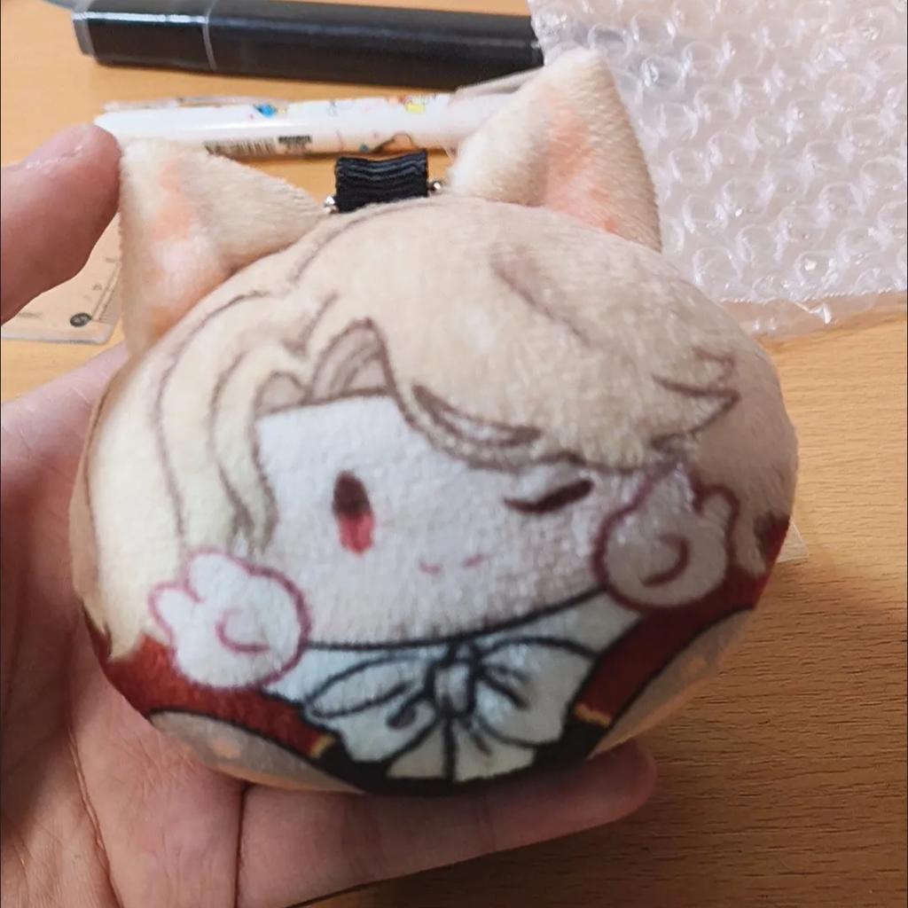 10 cm Hetalia Axis Powers Mini-Plüschpuppen-Anhänger Feliciano Vargas Alfred F. Jones Polandball – Niedliches Plüschtier für Anime-Fans