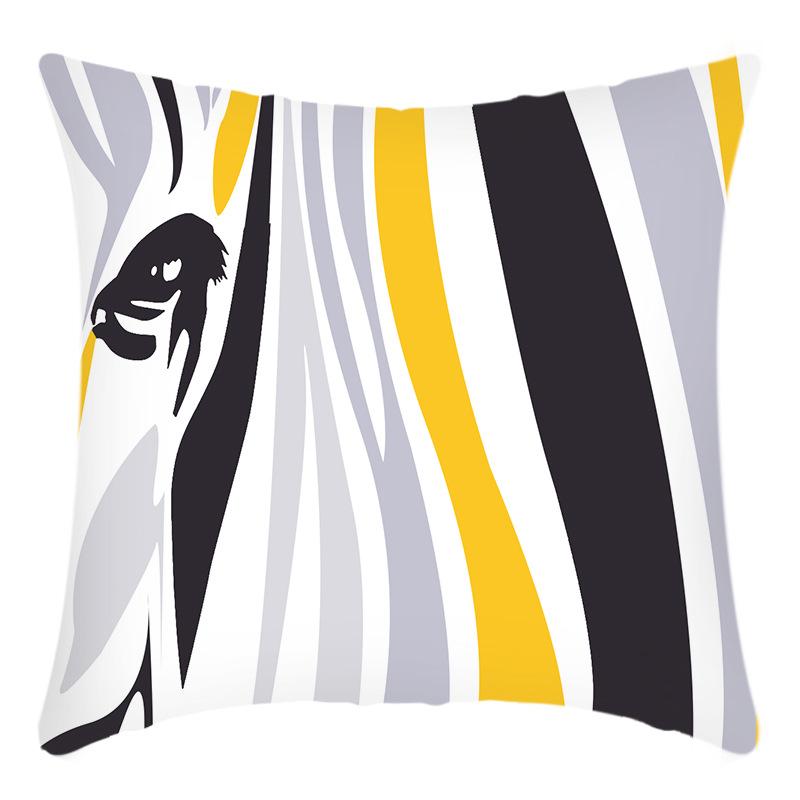 

New Art Abstract Series Pillow Covers Graphic Combination Printed Cushion Covers Home Sofa Cushion Covers 45 * 45Cm pillowcase