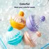 textureCreative Ice Ball Mold Spherical Light Bulbs Ice Mold Food Grade Ball Maker Mould Bar Ice Hockey Puck Mold Tools