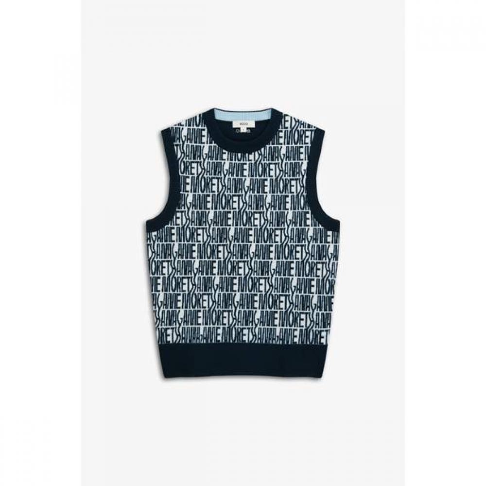 

Eco Jacquard Lettering Vest M