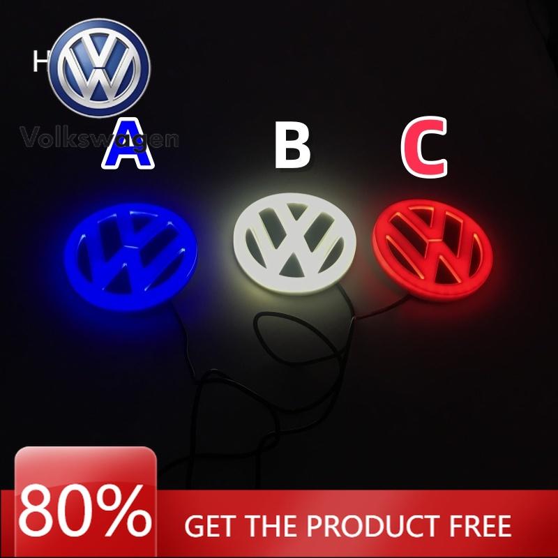 Per VOLKSWAGEN 11cm Emblema 4D Per Logo VW Luce LED Luce Bagagliaio Logo VW 4D Luce Griglia Emblema Per VW Volkswagen Bora Golf Jetta P