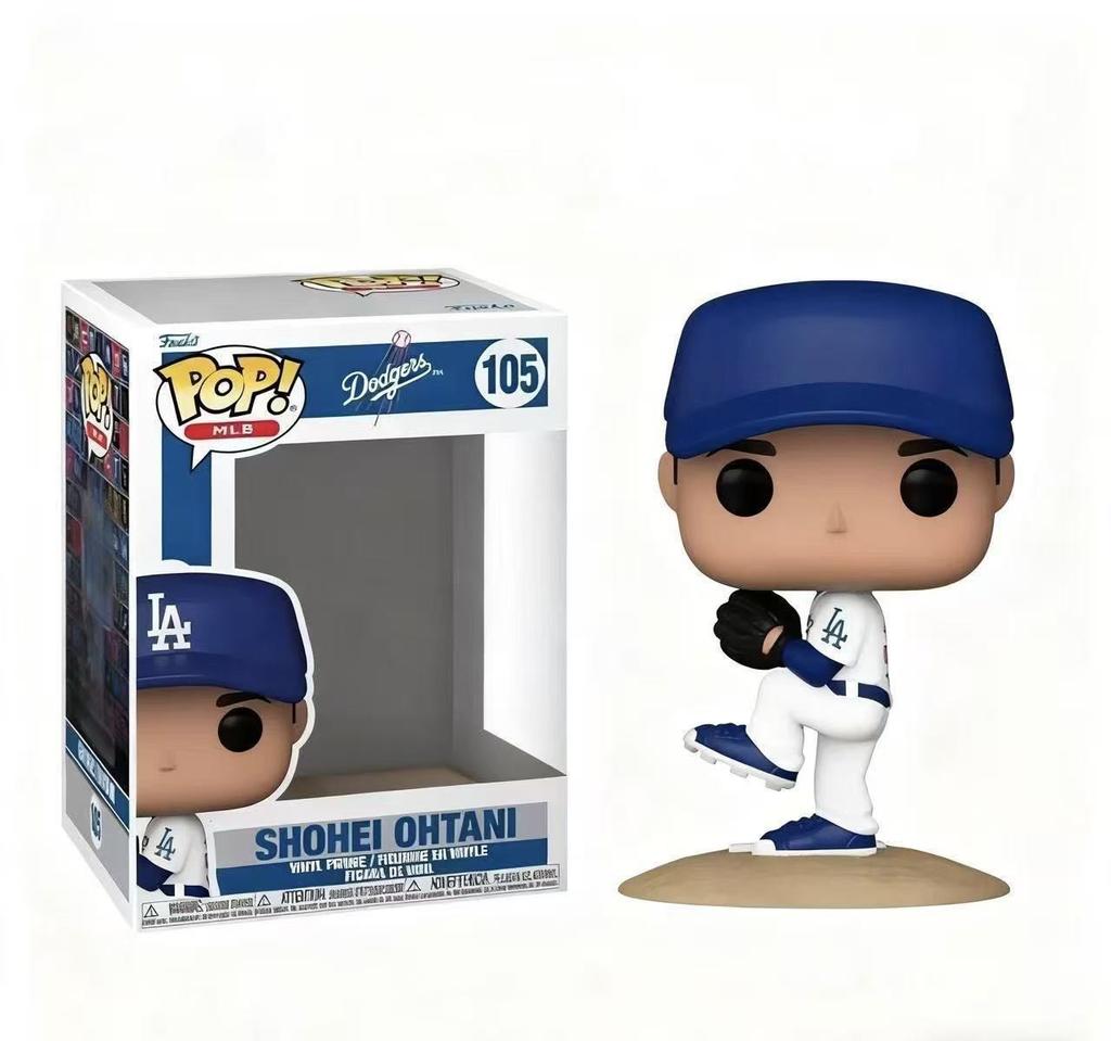 Shohei Ohtani Dodgers Figurka Baseballowa Statua MLB Kolekcjonerska Bobblehead Prezent Premium Dekoracja Sportowa