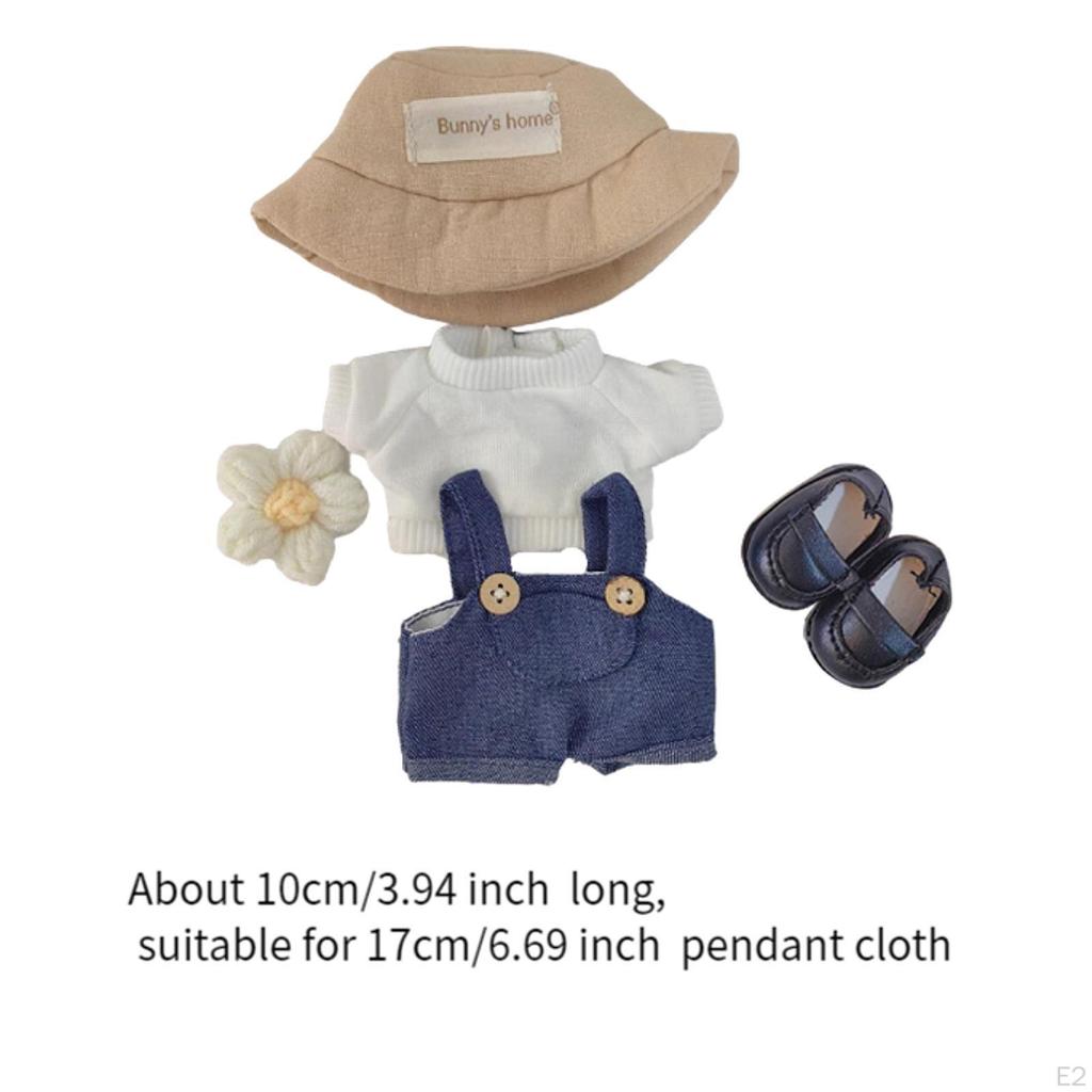 Cute 17cm Doll Clothes Adorable Comfortable Accessories for Photo Props