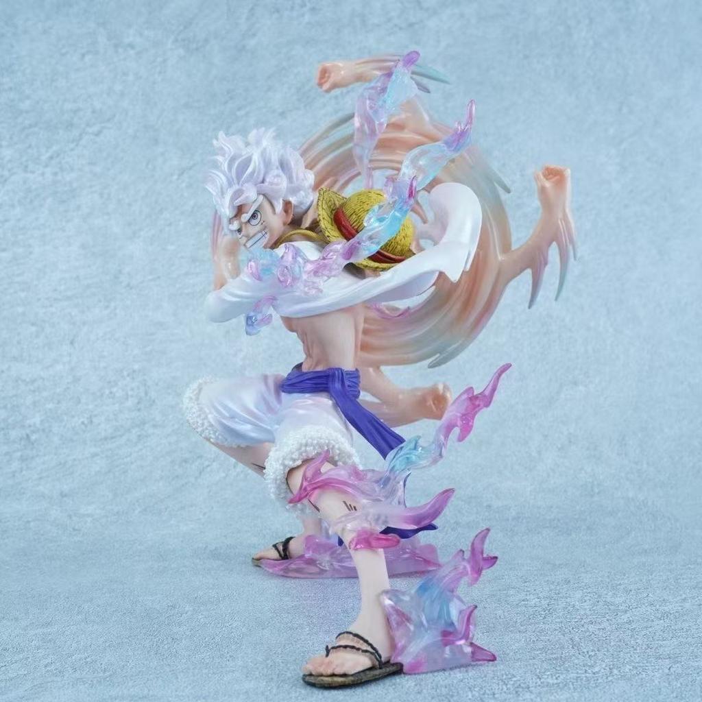 One Piece Luffy swinging punch - Nika Luffy One Piece model figure, trendy collectible statue