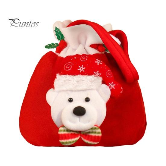 

Рождественский подарочный пакет Рождественский снеговик Санта-медведь Лось мешок для конфет Подарочная упаковка с завязкой Мешок для хранения сладостей Мешок для чулок Подарок на вечеринку C