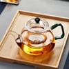 Heat-Resistant Glass Teapot