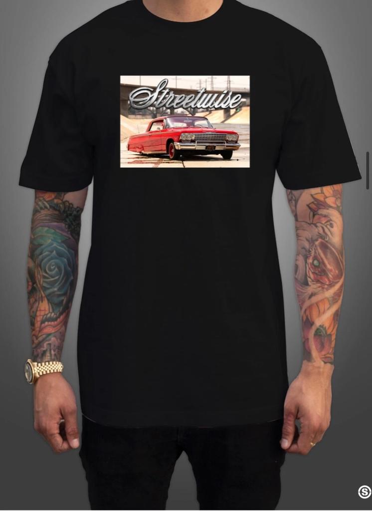 Streetwise LOW LOW Graphic T-Shirt Black M-L-XL-2XL-3XL-4XL-5XL