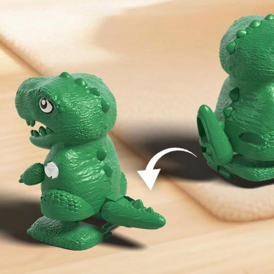 2/4Pcs Wind-up Animal Egg Toy Broken Egg Duck Dinosaur Penguin Capybaras Clockwork Toy Toddlers Boys Girls Walking Hatchling Animal Toy Party Favors