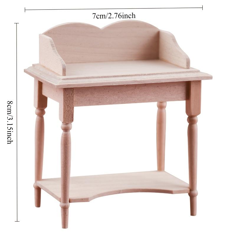 

Миниатюрная модель деревянной мебели в масштабе 1/12 - DIY миниатюрный реквизит для фотосъемки - Сезонный декор - Идеальный подарок 1pc