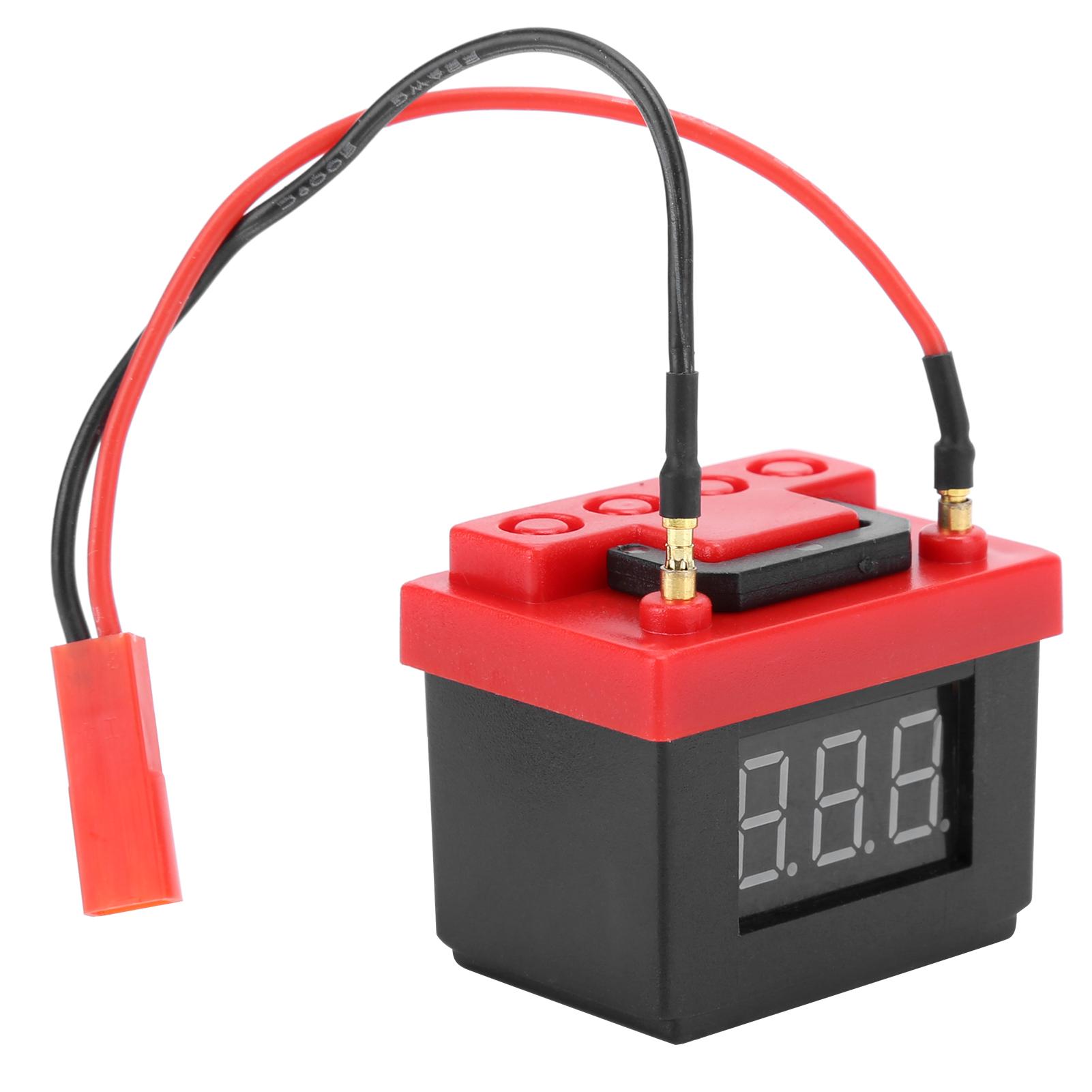 

Симуляція Низької Напруги Батареї Сигналізація Аксесуар Підходить для Моделі Радіокерованого Автомобіля SCX10TRX4 18 110Білий