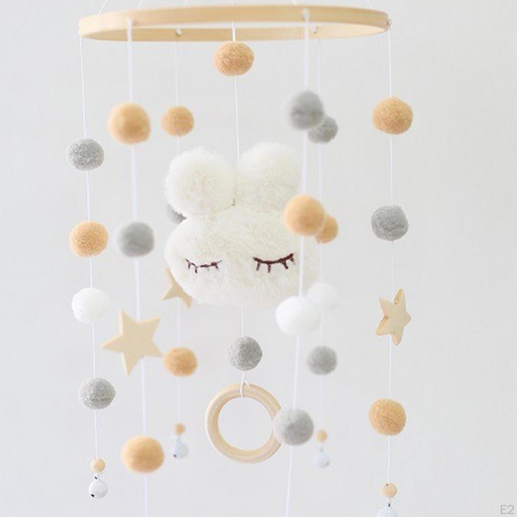 Baby Mobile Rattle Cradle Accessories Bed Nursery for