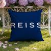 British Brand R-Reiss Cushion Cover Home & Car Dual-Scene Pillow Cover: Reversible for Premium Comfort