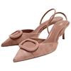 Zara Fashionable Elegant Stiletto Heels 6Cm Women heels Rose-Red 2218610050