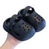 Soft Anti-Slip Closed-Toe Crocs for Kids Baby Boys Girls Indoor Outdoor Summer Beach Walking Shoes