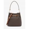 Carson Convertible Bucket Shoulder Medium   Mk Signature 35r6g2zs6b200 Brown