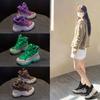 Inner Heightening Dad Shoes Women's Spring New Thick-soled Special Sequins Women's Shoes Versatile Casual Fashion Women's Shoes