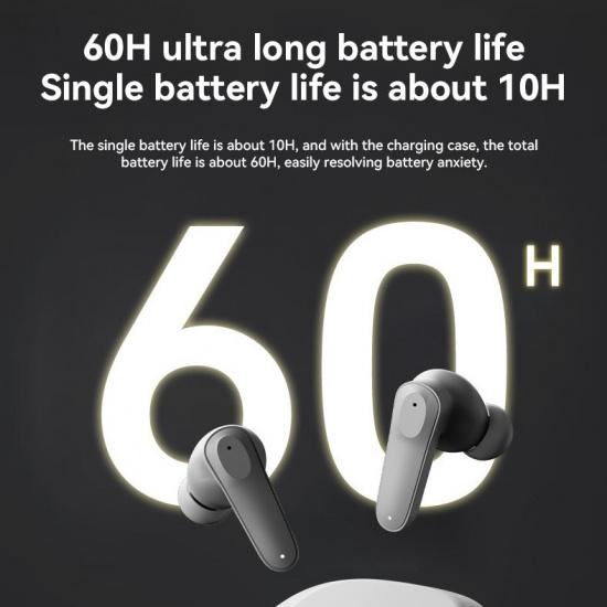 A98 High-definition Stereo Bluetooth Earphones TWS physical noise rectiondu Wireless headphones LED power display  touch control IP5X Waterproof