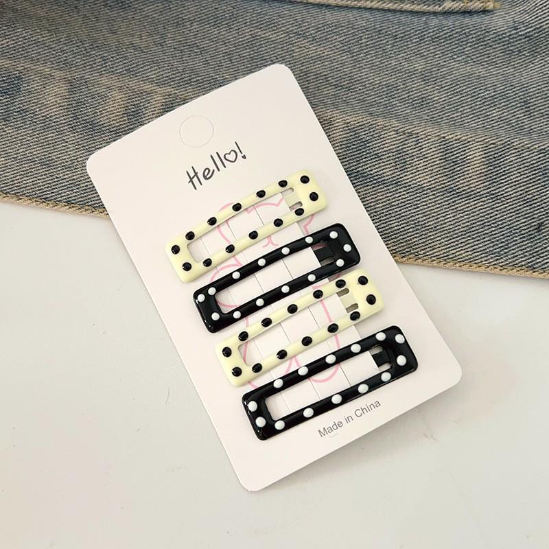 Clips de păr colorat Bai Lu fără cusături tip cioc de rață pentru femei - Ideal pentru frunte, breton și machiaj