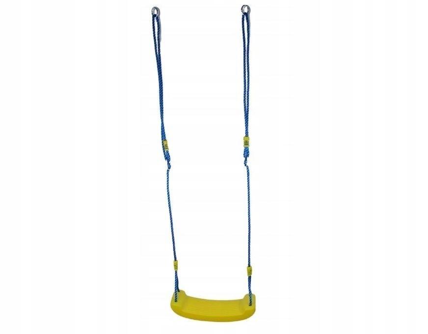 Solid Plastic Playground Swing Yellow Multi
