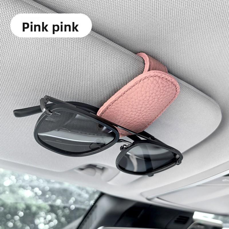 Multifunctional Car Glasses Clip Sun Visor Organizer Ticket Folder