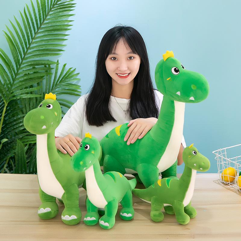 New Cute Little Dinosaur Plush Toy Doll Sleeping Pillow Rag Doll Doll Boy Children Birthday Gift