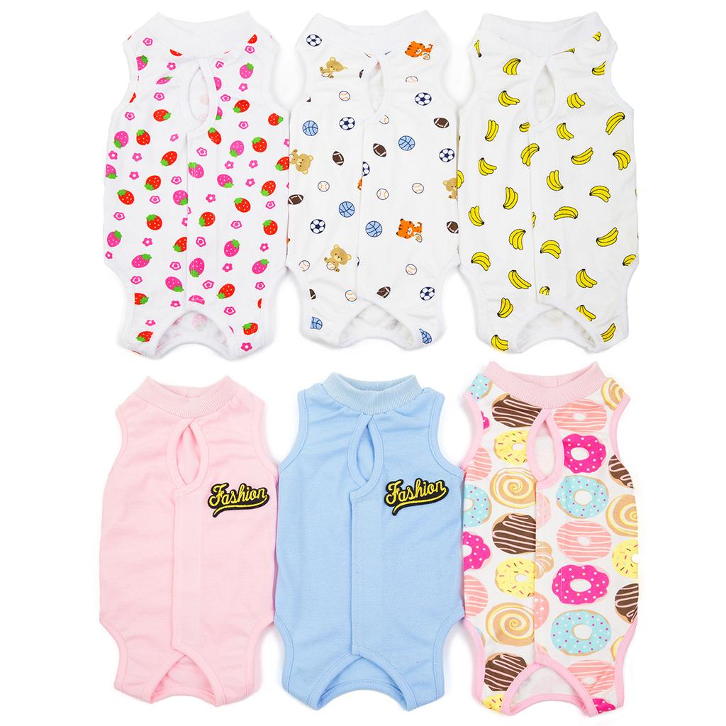 Cat Surgery Recovery Suit for Anti-licking Wounds or Skin Diseases Breathable Cat Neutering Clothing Puppy Kitten Care Clothes