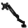 FURVERO HK001 Monitorhalterung 1 x Arm, Gasfeder, Schwarz N