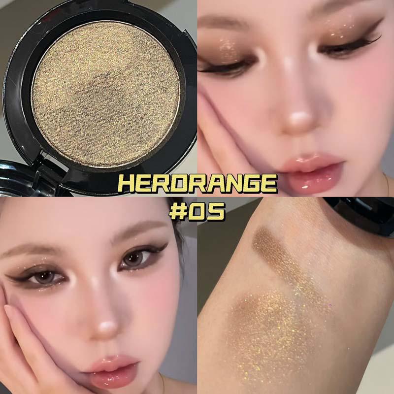 Colorful Multi-use Eyeshadow Palette with Shimmering Highlights, Face Contour, Under-eye Brightener, and 3D Dragon Eye Shadow