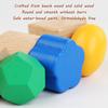 Kid Wooden Screw Matching Game Montessori Parish Toy Nut Bolt Disassembly Fine Motor Skill Shape Color Sensory Educational Toy
