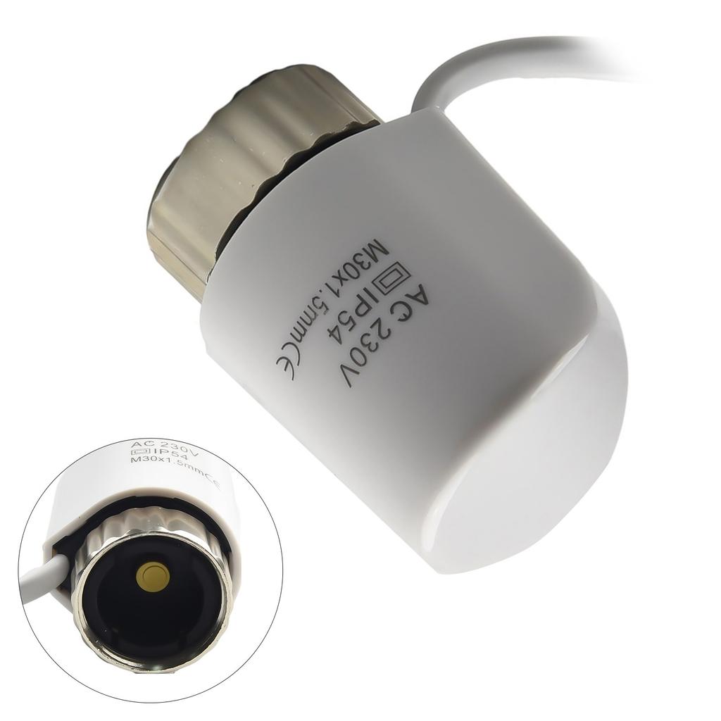 Actuador Térmico Eléctrico AC230V M30 Para Válvula de Radiador de Calefacción por Suelo Radiante Actuador de Calefacción por Suelo Radiante Doméstico