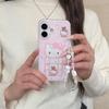 Glitter Kitty Bear iPhone Case for 17 Pro Max/16/15/14
