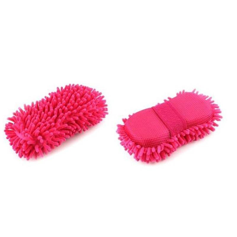 Microfibre Chenille Anthozoaire Meubles de Maison Gants de Lavage Fournitures de Laveuse Brosse de Voiture Multifonctionnelle Fournitures de Nettoyage pour Maison Récurage Salle de Bain Cuisine