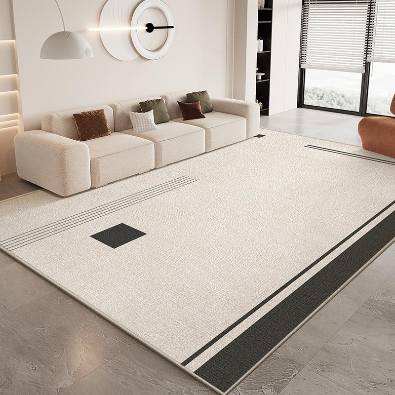 Lätt Lyx Vardagsrumsmatta Stor Yta Golvmatta High-end Sovrum Sängmatta