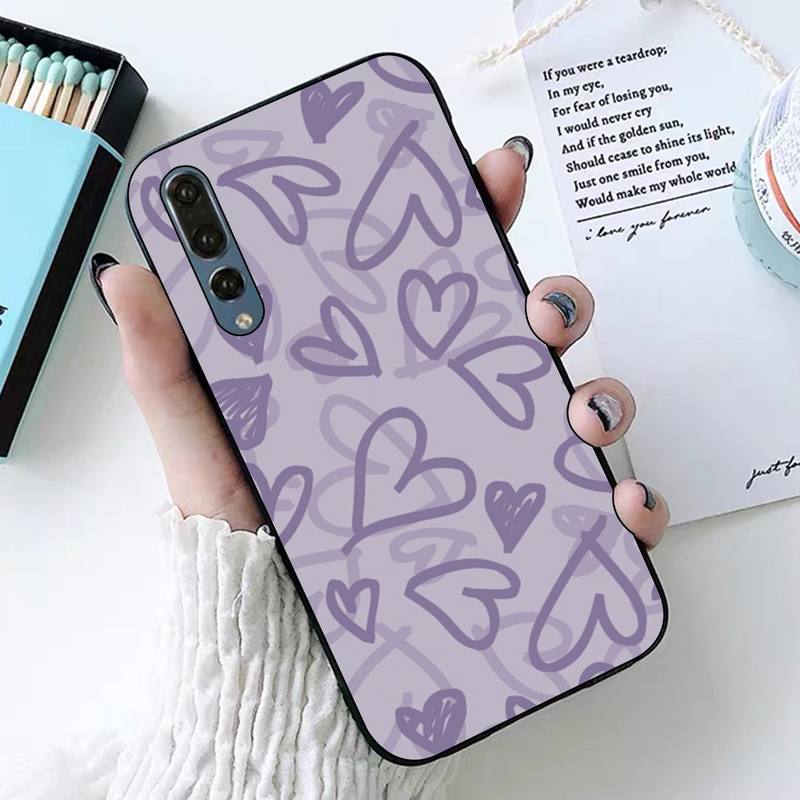 INS Mode Süße Liebe Herz Telefon Fall für Huawei P30 40 20 10 8 9 lite pro plus Psmart2019