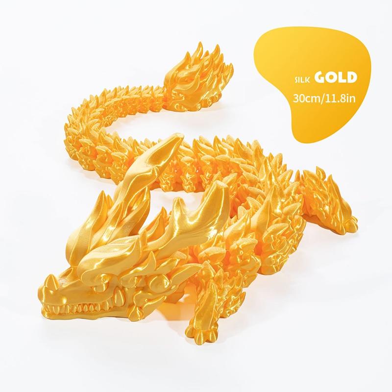 3D Printed Dragon Desk Accessorie Office Accessorie 3D Printed Snake Octopus Ornament Birthday Holiday Gifts Room Decor