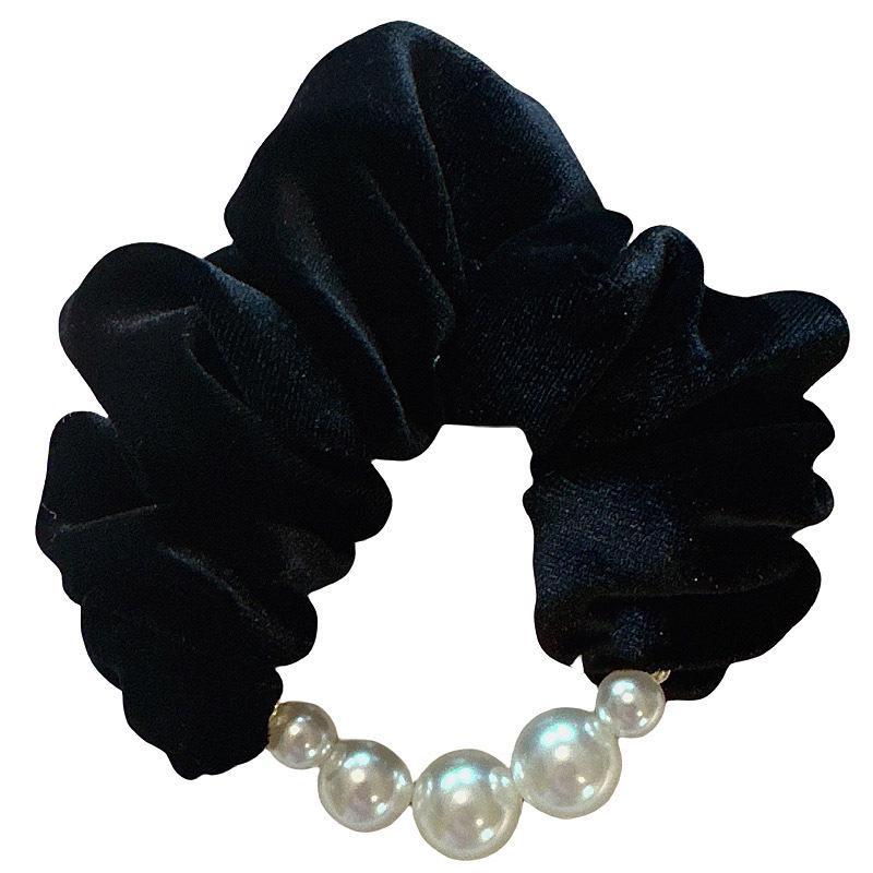 Korean Velvet Pearl Hair Band - Autumn/Winter Collection