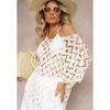 DIMANAF 2025 New Short T-Shirt Women Knitting O-Neck Hollow Summer Style Basic Tops Tees Loose Clothing