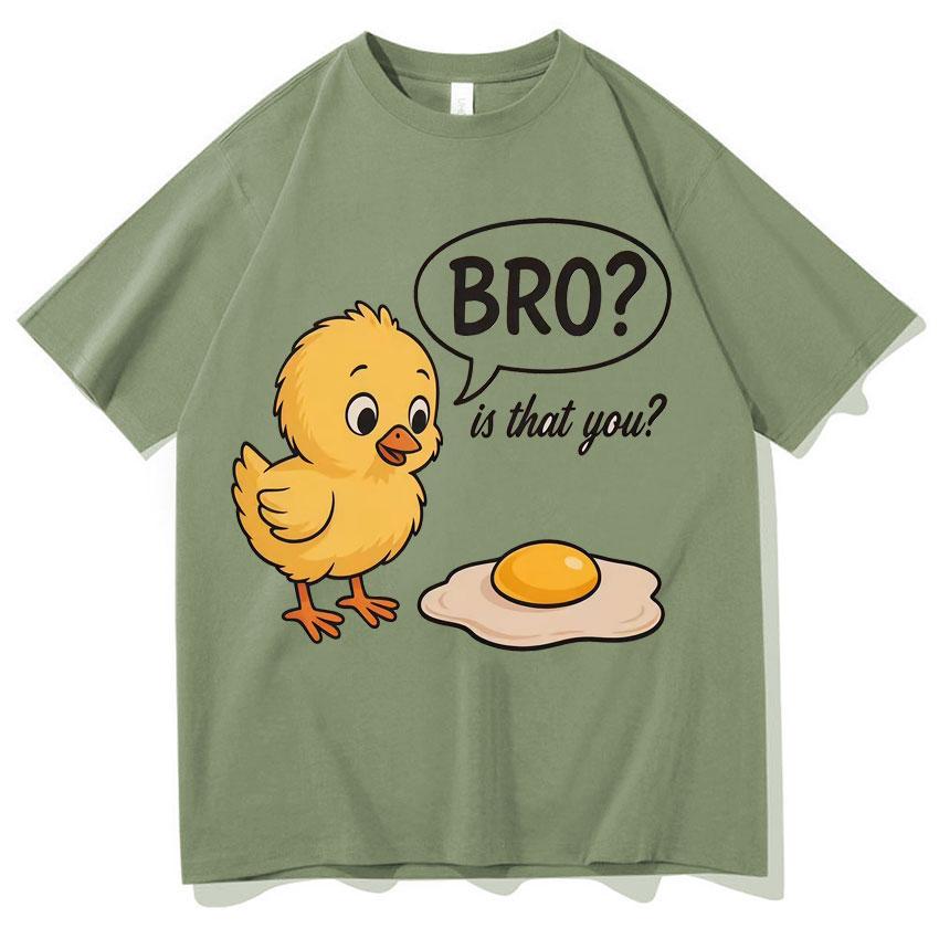 That You Funny Chick and Egg T Shirt Pop Casual Tops Hot Sale Crewneck Tshrit Unisex Breathable Comfortable Gothic Tee Teenagers