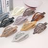 Leaf Oval Hairpin Fashionable and Simple Back of The Head Bun Hairpin Duckbill Hairpin Hair Accessories