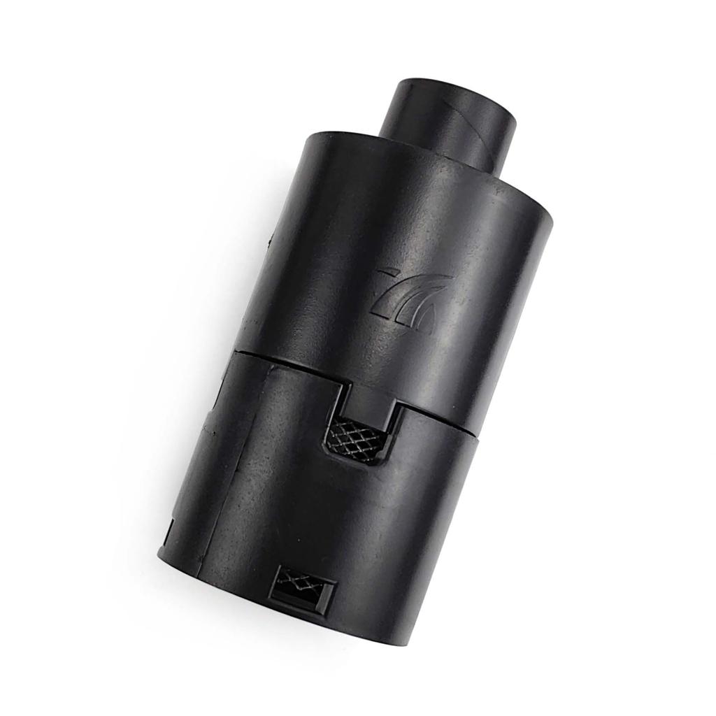 25mm Air Diesel Heater Intake Filter Silencer + Intake Duct Pipe Stretch Length 60cm + 2x Clips For Webasto Eberspacher