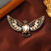 Rhinestone Eagle Pins for Women Unisex Shiny Glass Animal Brooches Office Party Friend Gifts Jewelry Accessories