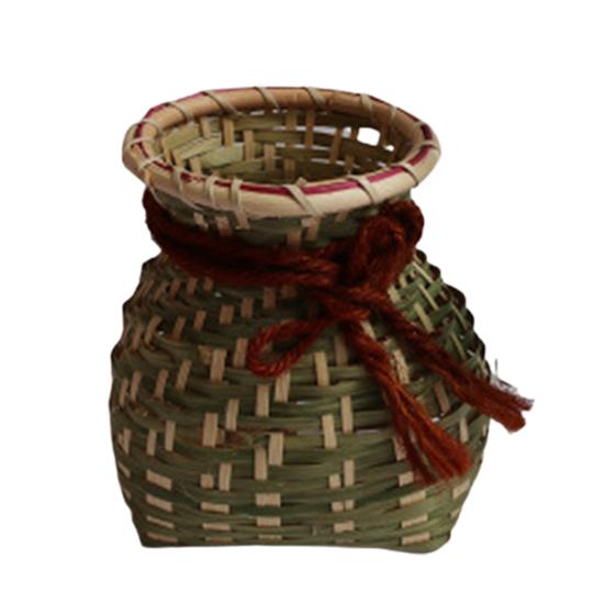 

Бамбуковая корзина, прочная водонепроницаемая экологически чистая настенная подвесная корзина для птичьего гнезда для рыбалки S