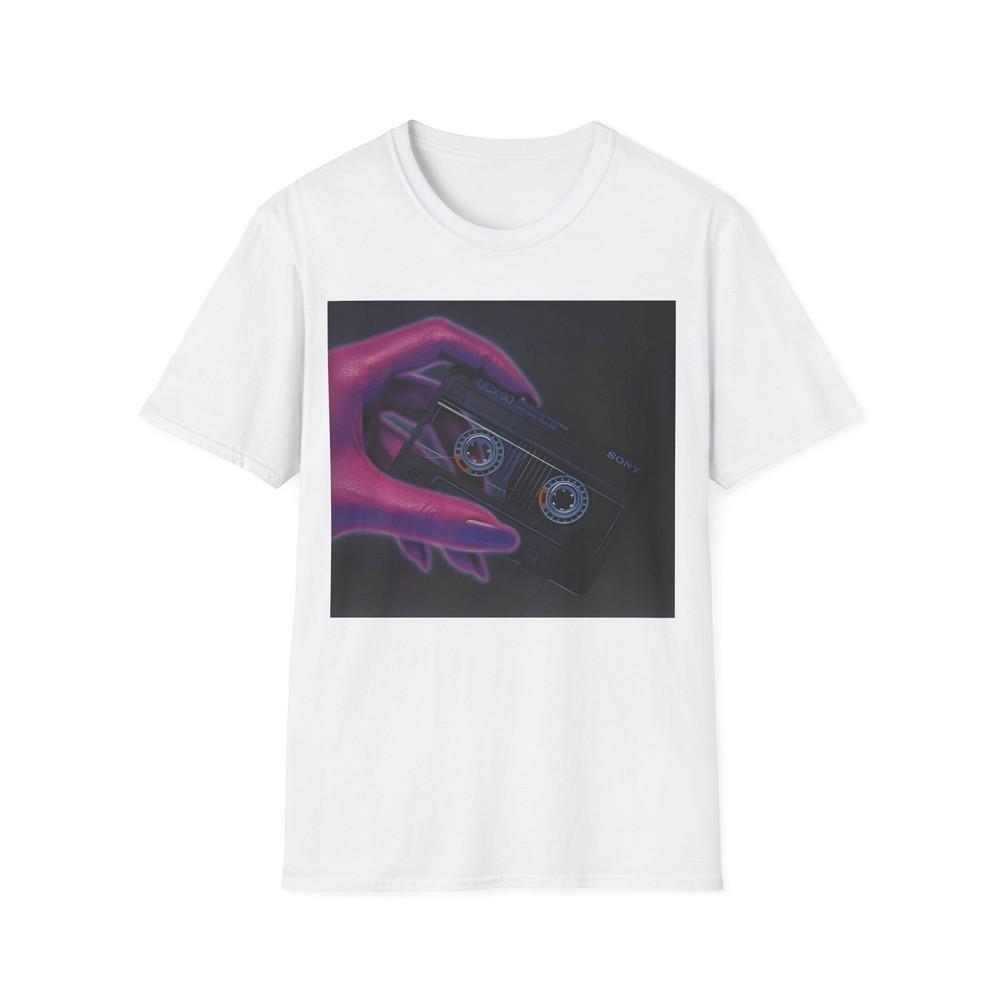 

1980s UCX-90 audiocassette print advertisement tshirt S